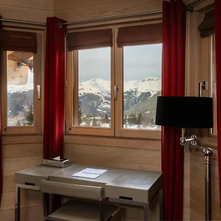 木屋 Licorne Des Neiges - Somptueux Sur Les Hauteurs Du Belvedere Mae-3934 *